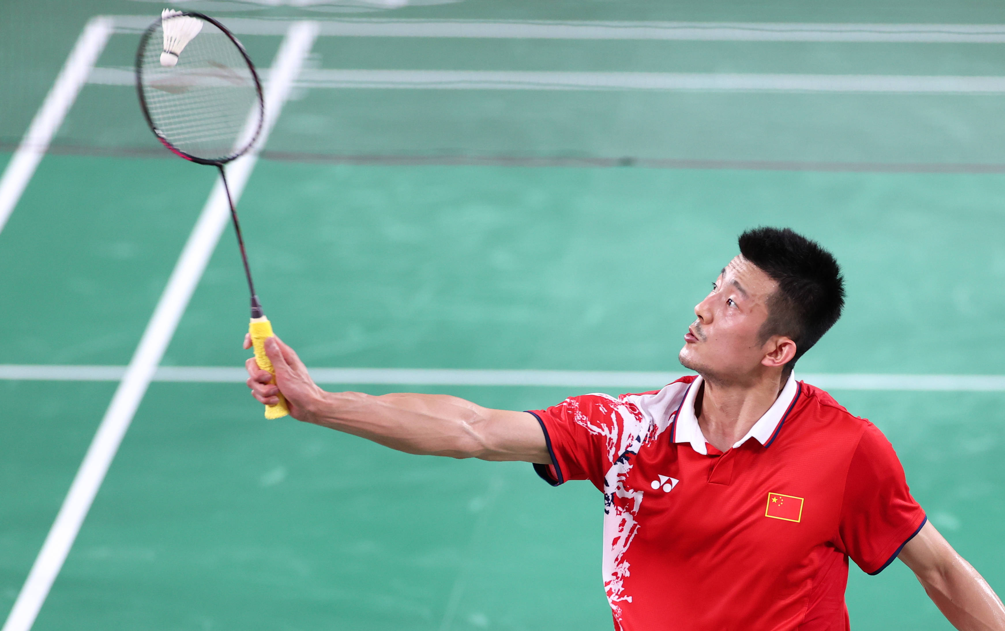 包含韩国羽毛球队力克马来西亚羽毛球队，谌龙高光表现的词条