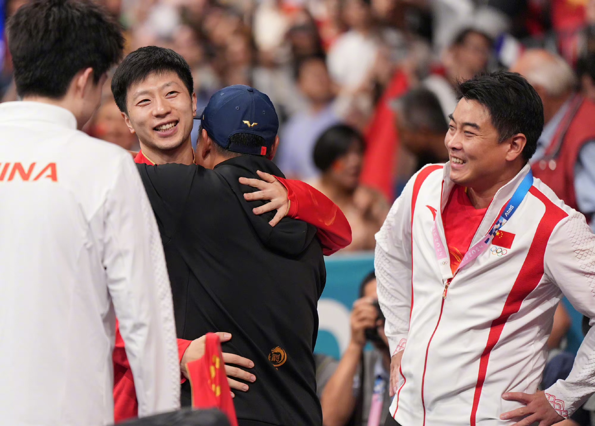 包含中国队碾压瑞典队，马龙高光表现的词条